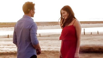 Abbey's Camisole Overlay Silk Slipdress on Royal Pains