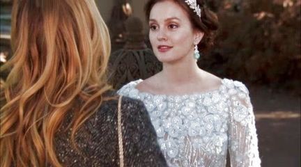 Blair Waldorf's Arielle Crystal Leaves Headband on Gossip Girl