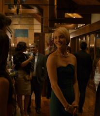 Carla Briggs's Esther strapless stretch-crepe dress on Blood & Oil