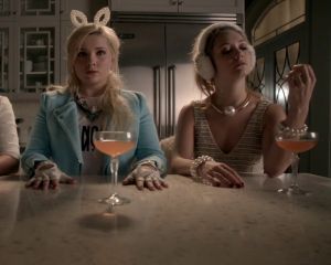 Chanel #5's Francais Cropped T-Shirt on Scream Queens