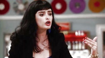 Chloe's Black Blazer on Don't Trust the B---- in Apartment 23