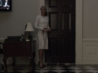 Claire Underwood's Pigalle Follies Point-Toe Red Sole Pump on House of Cards