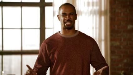 Coach's Reid Crew Neck Fleece on New Girl