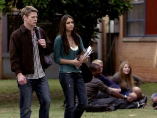 Elena Gilbert's Slow Ride Suede Shoulder Bag on The Vampire Diaries