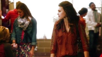 Emery Whitehill's Rider Semi-Sheer Blouse on Star Crossed