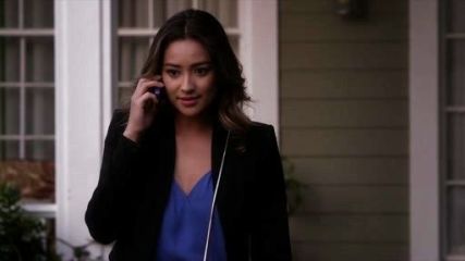 Emily Fields's Cami Ruched Ankle Jumpsuit on Pretty Little Liars