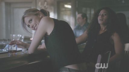 Freya Mikaelson's Tuilerie embellished slub linen-jersey tank on The Originals
