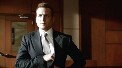 Harvey Specter's Sandhurst Pow Travel Suit on Suits