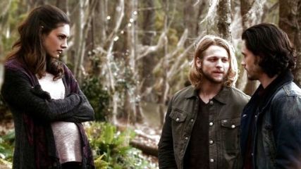 Hayley Marshall's On The Range Fringe Cardigan on The Originals