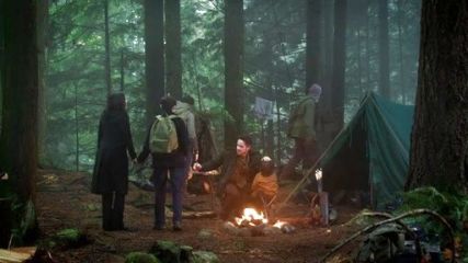 Henry Mills's Settlement Backpack on Once Upon A Time