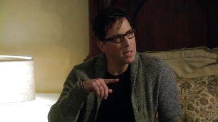 James Novak's Tweed Shawl-Collar Cardigan on Scandal
