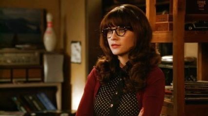 Jess Day's Jackie Cardigan on New Girl