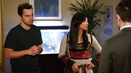 Kai's Snow Angel Pullover on New Girl