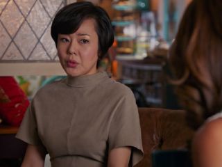 Karen Kim's Beige Suede High Neck Dress on Mistresses