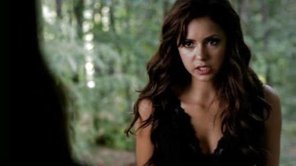 Katherine Pierce's V Neck Lace Tank Top on The Vampire Diaries