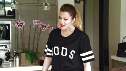 Khloe Kardashian's Gods Mesh Jersey on Keeping Up With The Kardashians