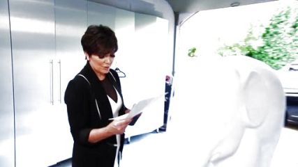 Kris Jenner's Piped peak lapel blazer Piped Peak-Lapel Tuxedo Jacket on Keeping Up With The Kardashians