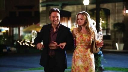 Lemon Breeland's Floral Front Short Sleeve Dress on Hart of Dixie