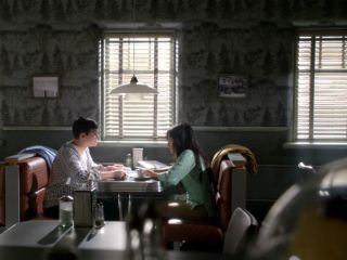 Mary Margaret Blanchard / Snow White's Women's Sonomaombre Paisley Printed Sandwashed Savory Silk 16mm on Once Upon A Time