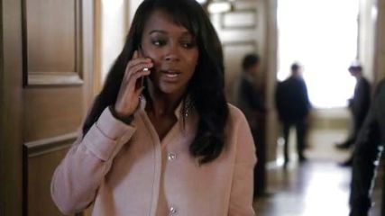 Michaela Pratt's Melton Cocoon Coat on How to Get Away With Murder