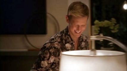 Nolan Ross's Black Rose Print Long Sleeve Smart Shirt on Revenge