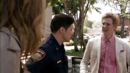 Nolan Ross's Monkeys Short Sleeve Print Shirt on Revenge