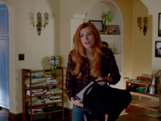 Paige Townsen's Plaid Top on Famous In Love