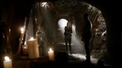 Rebekah Mikaelson's Asymmetrical Ponte & Leather Moto Jacket on The Originals