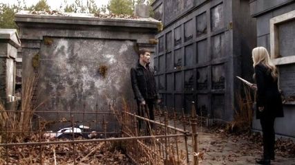 Rebekah Mikaelson's Stretch Denim Trousers on The Originals