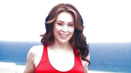 Savi Davis's Racerback Jersey Maxi Dress on Mistresses