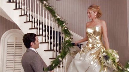Serena Van Der Woodsen's Spring 2011 Couture Strapless Gown on Gossip Girl