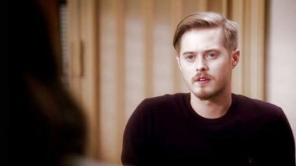 Toby Kennish's Mode Merino Crew Sweater on Switched At Birth