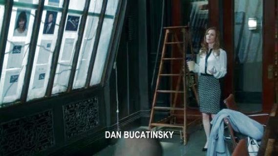 Abby Whelan's 'Alyce' Printed Skirt on Scandal