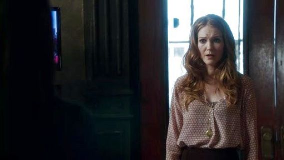 Abby Whelan's Daryn Print Blouse on Scandal