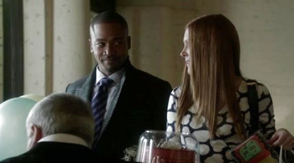 Abby Whelan's New Julian Wrap Dress on Scandal