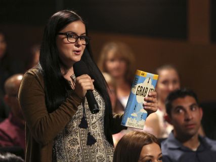 Alex Dunphy's Sabine Sleeveless Ruffle Top on Modern Family