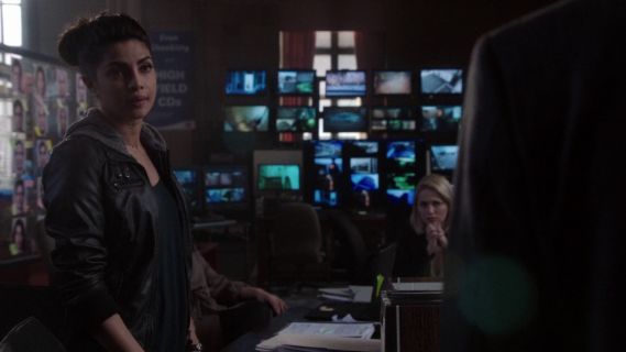 Alex Parrish's Hooded Cable Knit Jacket on Quantico