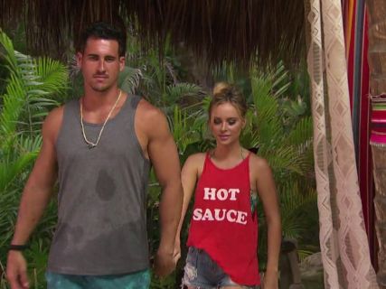 Amanda Stanton's Hot Sauce Tank on Bachelor in Paradise