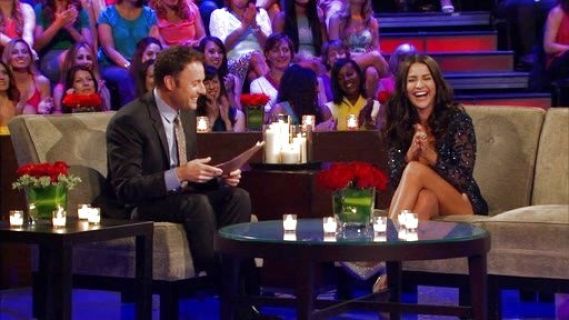 Andi Dorfman's Kat High Heel Pointed Toe Evening Pumps on The Bachelorette 