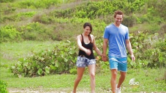 Andi Dorfman's Layana Drawstring Silk Shorts on The Bachelorette