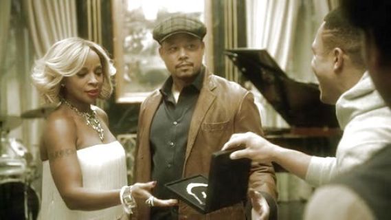 Angie's Strapless Fringe Jumper on Empire