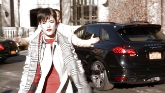 Anika Calhoun's Glam Trench Coat on Empire