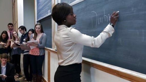 Annalise Keating's Hammered-Silk Shirt on How to Get Away With Murder