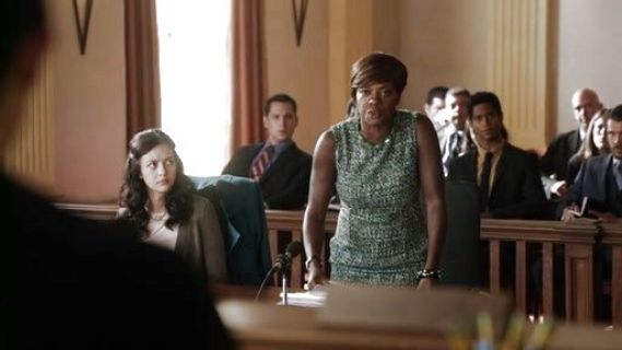 Annalise Keating's Tweed Drop-Waist Dress on How to Get Away With Murder
