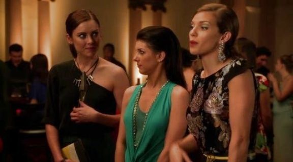 Annie Wilson's Eileen Dress on 90210