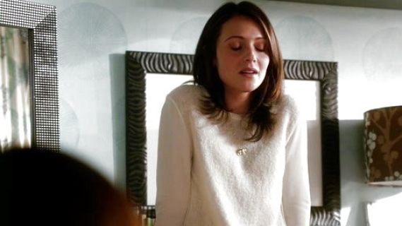 April Carver's Elephant Charm Necklace on Chasing Life