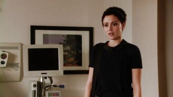 April Carver's Embellished Collar Tee on Chasing Life