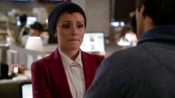 April Carver's Eyelet Shirt on Chasing Life