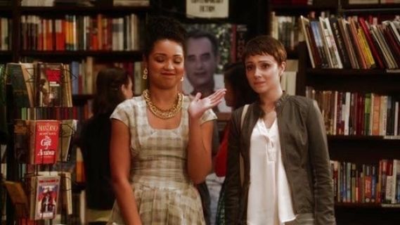 April Carver's (Minus The) Ribbed Leather Jacket on Chasing Life