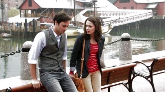 April Carver's Timmy Zipper Detailing Skinny Khaki on Chasing Life